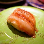 根室花まる - 炙りエンガワ