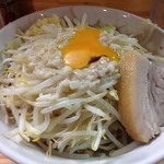 麺処 マゼル - 【塩】まぜそば800円
      ニンニク、アブラ、カラメ