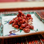 緒方 - ・蛸の柔らか煮と小豆