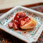 緒方 - ・イチジクと鴨肉