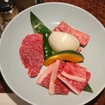 炭火焼肉海鮮工房 RAMA - 和牛3種食べ比べ