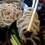 肉汁うどん　肉汁や - 肉もり(あっさり)650円
