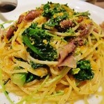 キッチンリブス - ホタルイカとカラスミのパスタ