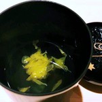 新ばし 星野 - 菊の小吸い物