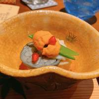 足利伊萬里 - 先付（秋茄子豆腐）