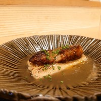 Restaurant つじ川 - フォアグラソテーと煮穴子