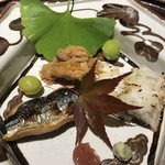 馳走 啐啄一十  - 三皿目、とにかく銀杏がウマい