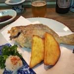 赤兎馬 - うぼぜ（エボダイ）の唐揚げ♪