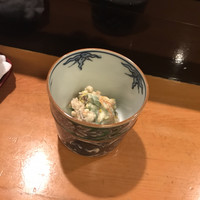 ささだ河庄 - お通し 白和え
                    