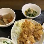 ささら - 筑前煮 十六ささげおひたし