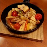 とりびより - エリンギバター醤油炒め