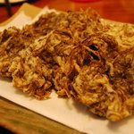 ふくろう亭 - もずく天ぷら