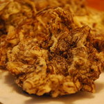 ふくろう亭 - もずく天ぷら