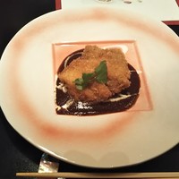 赤坂 津つ井 総本店 - 地鶏カツ～デミグラスソース ♪