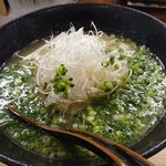 鶏と酒 晃 - 塩鶏そば　800円