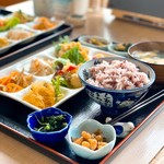 さつまいも農カフェきらら - 料理写真:野菜たっぷり日替わりランチ