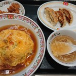 餃子の王将 - 天津飯ランチ（７３２円）