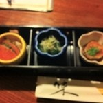 つきだし3点セット