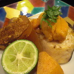 徳うち山 - からすみは生と炙りの二種、たっぷりの海胆がたまりません。