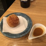 大三坂 六四+函館 開陽亭 - かにクリームコロッケ（960円）