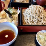 福寿庵 - 料理写真:天ざる大盛り 1,300円税込