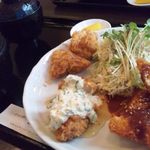 茂とん - チキンざんまい定食\1280