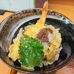 たか兵衛 - たか兵衛定食の天丼