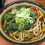 六文そば - 春菊天そば