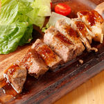 Spanish “red pork” tonteki