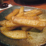 椿 - 聖護院大根のキンピラ炒め