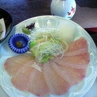 がんこ 高瀬川二条苑 - ブリの刺身