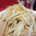 ラーメン二郎 - ヤサイ（そのまま⁉）