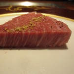 THE 雪月花 - もう、シャトーブリアンでしょ!断面の滝のようなさしが美しすぎる!貴賓が漂っています!写真より実物の方が美しく見えました!