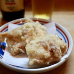 手打うどん かとう - かしわ天