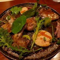 レグリエ - フォアグラとウズラのサラダ