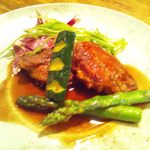 えぼし - あん肝のステーキ