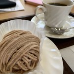 森のカフェ - ケーキセット