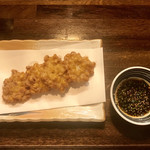 遊酒食堂 宇都宮 - トウモロコシのおやき(300円)