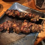 Kyouto Yama Nashi Yakitori Kanazawa - 数量限定串焼(塩) こころのこり 300円×2串