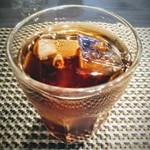 ビストロ・ぽわぶる - アイスティー！苦くはないが芳醇な香りです！