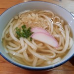 万平 - うどんセットのかけうどん