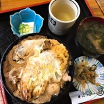 おそば さか本 - さかもと丼(1,100円)