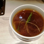 めだかタンタン - めだカレーのスープ