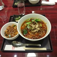 過門香 赤坂溜池山王店 - 四川坦々麺セット＋ミニ麻婆丼