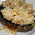 らーめんでぽっと - レンゲにのせて