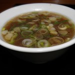 らーめんでぽっと - チャーハンのスープ