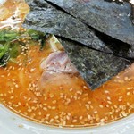 山岡家 - 特製味噌（味濃いめ・アップ）