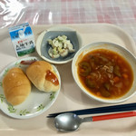 調布病院 食堂 - 朝食550円