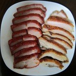 金陵 - 肉二種類皿・テイクアウト