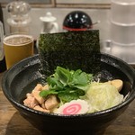 担々麺 にし森 - 期間限定　煮干し油そば　850円。